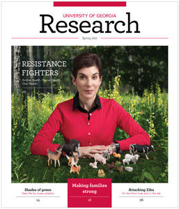 University of Georgia Research Magazine cover Spring 2017