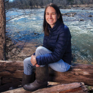 University of Georgia researcher Erin Lipp