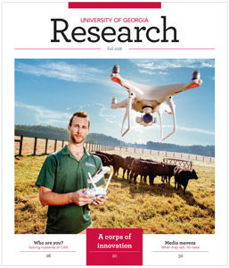 University of Georgia Research Magazine Fall 2018 cover